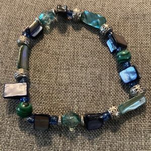 Semi precious stone bracelet
